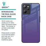 Indigo Pastel Glass Case For Realme C35