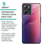 Multi Shaded Gradient Glass Case for Realme C35