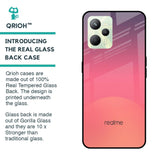 Sunset Orange Glass Case for Realme C35