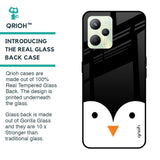 Cute Penguin Glass Case for Realme C35