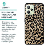 Leopard Seamless Glass Case For Realme C35