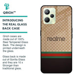 High End Fashion Glass case for Realme C35