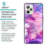 Cosmic Galaxy Glass Case for Realme C35