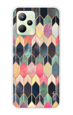 Shimmery Pattern Realme C35 Back Cover