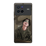 Blind Fold Vivo X80 5G Glass Back Cover Online