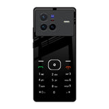 Classic Keypad Pattern Vivo X80 5G Glass Back Cover Online