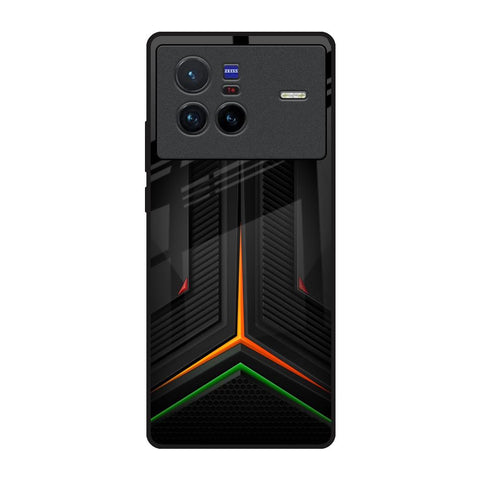 Modern Ultra Chevron Vivo X80 5G Glass Back Cover Online