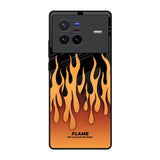 Fire Flame Vivo X80 5G Glass Back Cover Online
