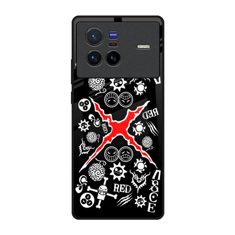 Red Zone Vivo X80 5G Glass Back Cover Online