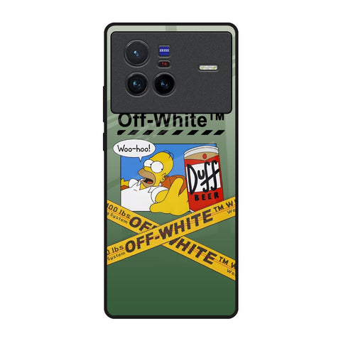 Duff Beer Vivo X80 5G Glass Back Cover Online