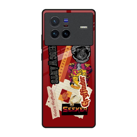 Gryffindor Vivo X80 5G Glass Back Cover Online