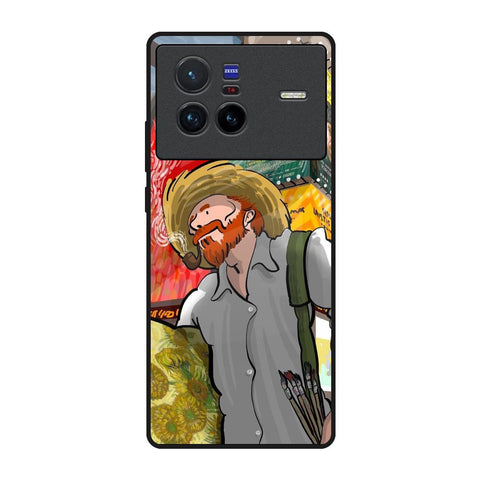 Loving Vincent Vivo X80 5G Glass Back Cover Online