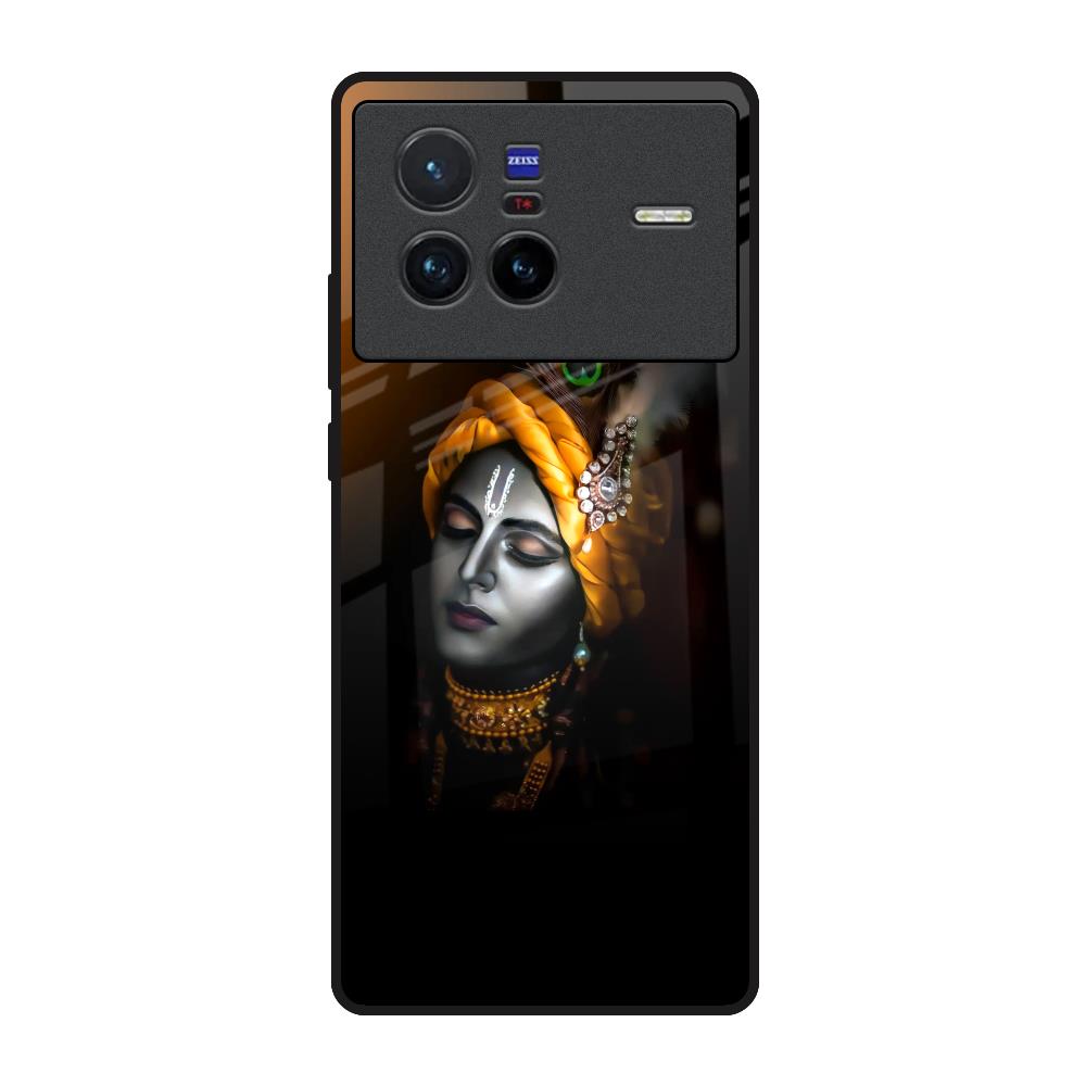 Ombre Krishna Vivo X80 5G Glass Back Cover Online