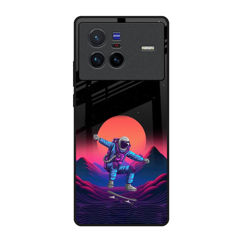 Retro Astronaut Vivo X80 5G Glass Back Cover Online