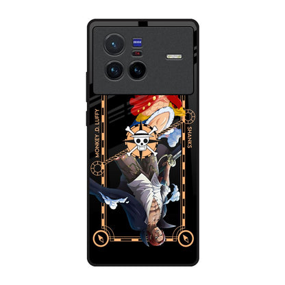 Shanks & Luffy Vivo X80 5G Glass Back Cover Online