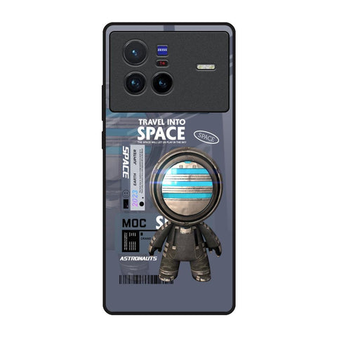 Space Travel Vivo X80 5G Glass Back Cover Online