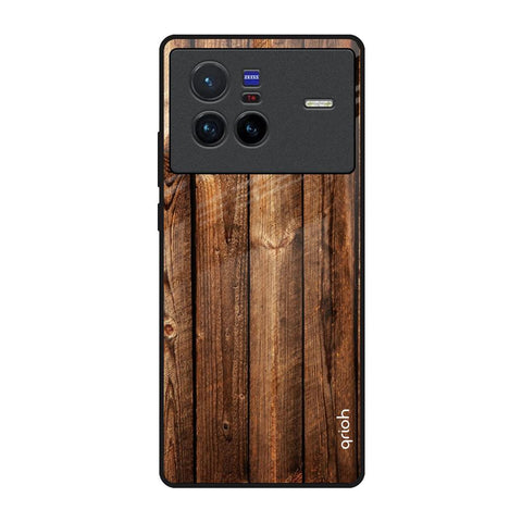 Timber Printed Vivo X80 5G Glass Back Cover Online