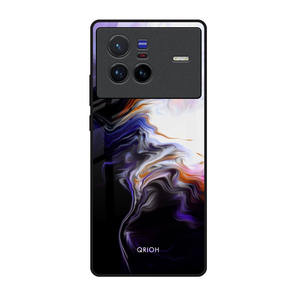 Enigma Smoke Vivo X80 5G Glass Back Cover Online