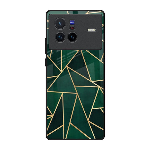 Abstract Green Vivo X80 5G Glass Back Cover Online