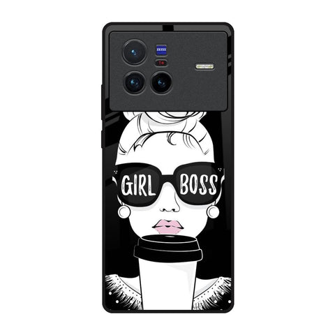 Girl Boss Vivo X80 5G Glass Back Cover Online
