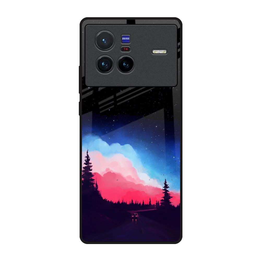 Drive In Dark Vivo X80 5G Glass Back Cover Online
