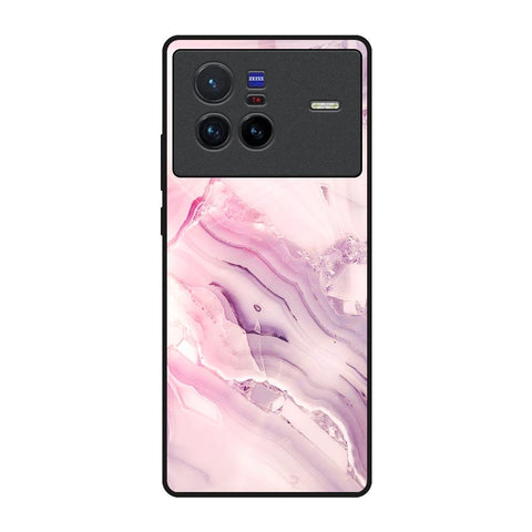 Diamond Pink Gradient Vivo X80 5G Glass Back Cover Online