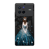 Queen Of Fashion Vivo X80 5G Glass Back Cover Online