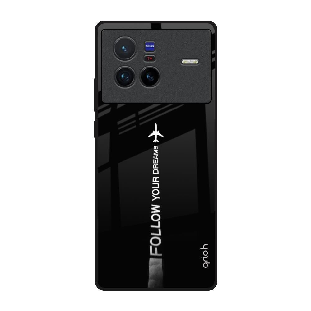 Follow Your Dreams Vivo X80 5G Glass Back Cover Online