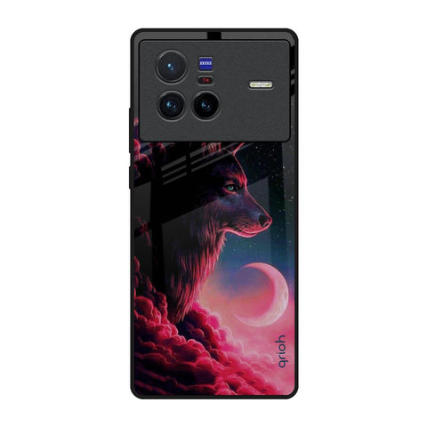 Moon Wolf Vivo X80 5G Glass Back Cover Online