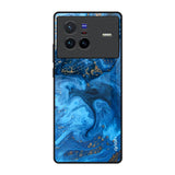 Gold Sprinkle Vivo X80 5G Glass Back Cover Online