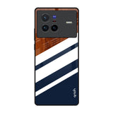 Bold Stripes Vivo X80 5G Glass Back Cover Online