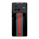 Vertical Stripes Vivo X80 5G Glass Back Cover Online