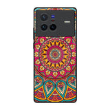Elegant Mandala Vivo X80 5G Glass Back Cover Online