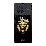 Lion The King Vivo X80 5G Glass Back Cover Online
