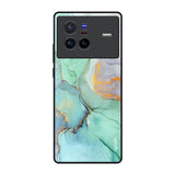 Green Marble Vivo X80 5G Glass Back Cover Online