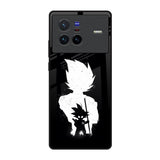 Monochrome Goku Vivo X80 5G Glass Back Cover Online