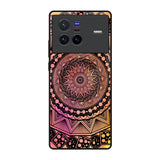 Floral Mandala Vivo X80 5G Glass Back Cover Online