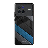 Multicolor Wooden Effect Vivo X80 5G Glass Back Cover Online