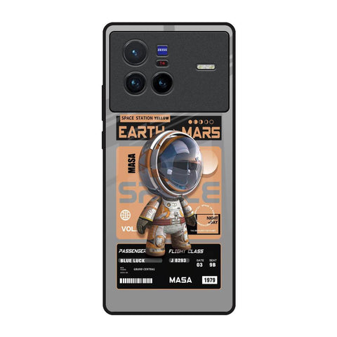 Space Ticket Vivo X80 5G Glass Back Cover Online