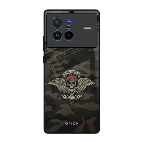 Army Warrior Vivo X80 5G Glass Back Cover Online