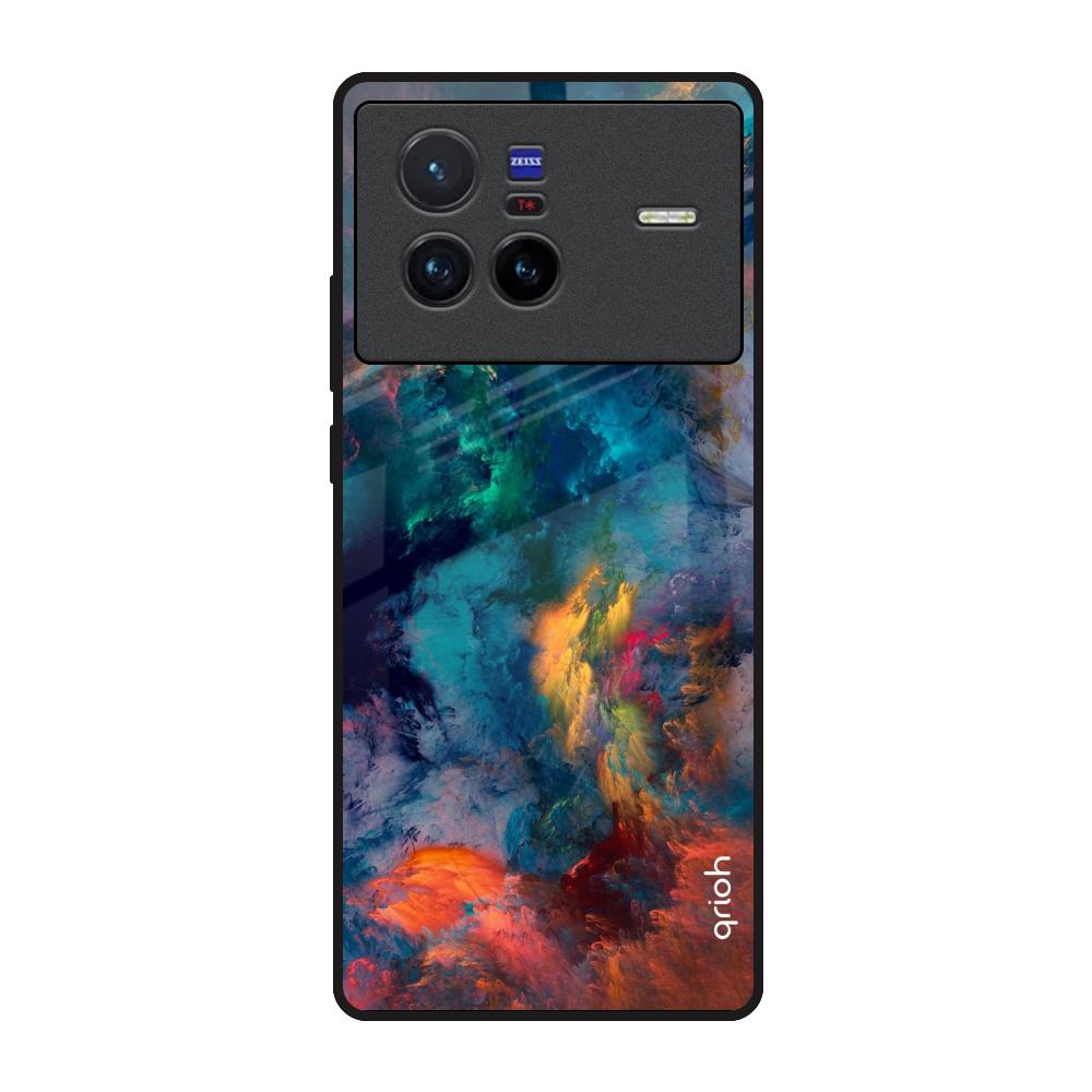 Cloudburst Vivo X80 5G Glass Back Cover Online