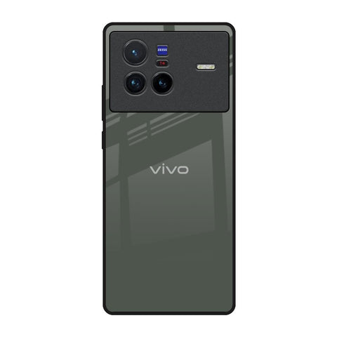 Charcoal Vivo X80 5G Glass Back Cover Online