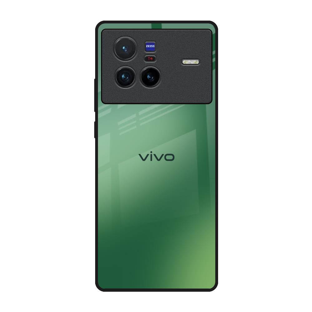 Green Grunge Texture Vivo X80 5G Glass Back Cover Online