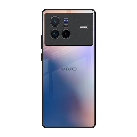 Blue Mauve Gradient Vivo X80 5G Glass Back Cover Online