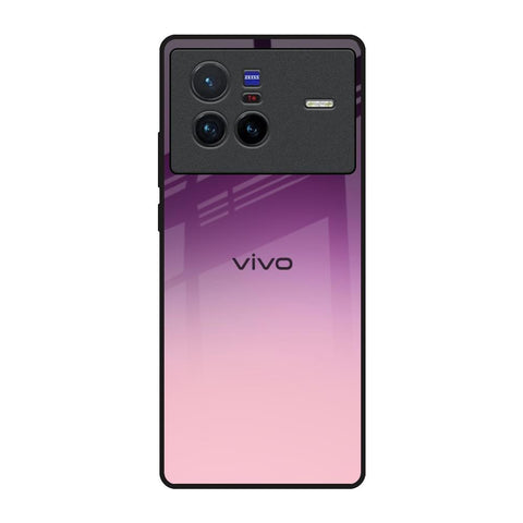 Purple Gradient Vivo X80 5G Glass Back Cover Online