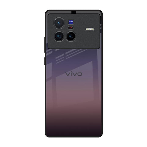 Grey Ombre Vivo X80 5G Glass Back Cover Online