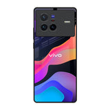 Colorful Fluid Vivo X80 5G Glass Back Cover Online