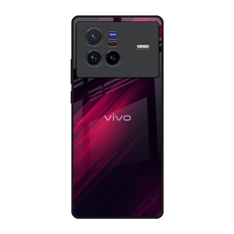 Razor Black Vivo X80 5G Glass Back Cover Online