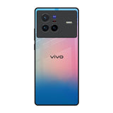 Blue & Pink Ombre Vivo X80 5G Glass Back Cover Online