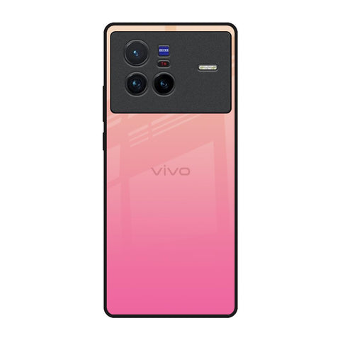 Pastel Pink Gradient Vivo X80 5G Glass Back Cover Online